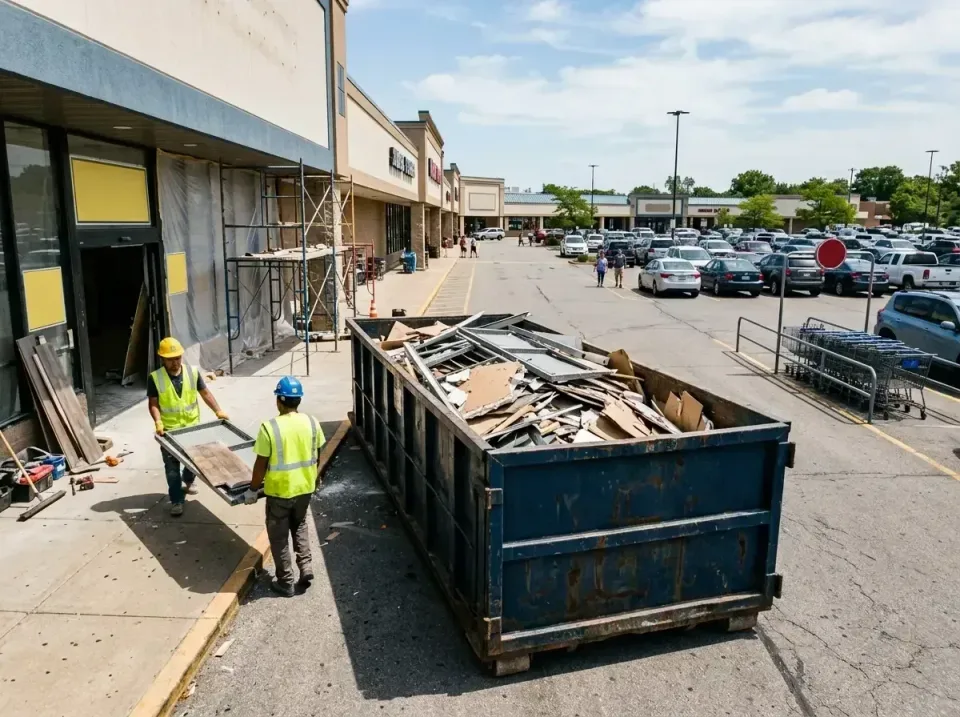 retail-store-renovation-debris-003 — frequently asked questions, Roll-off Dumpster Rentals in Chubbuck, ID